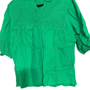NWOT Green Women's Top 3XL